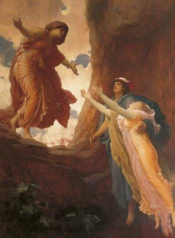 Leighton, Frederic, 1830-1896; The Return of Persephone